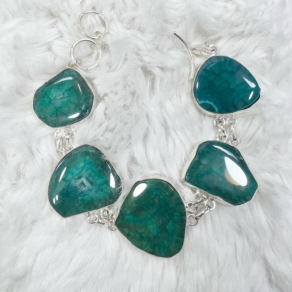 Solar Add On Item Green Adjustable Bracelet - Picture 2 of 4